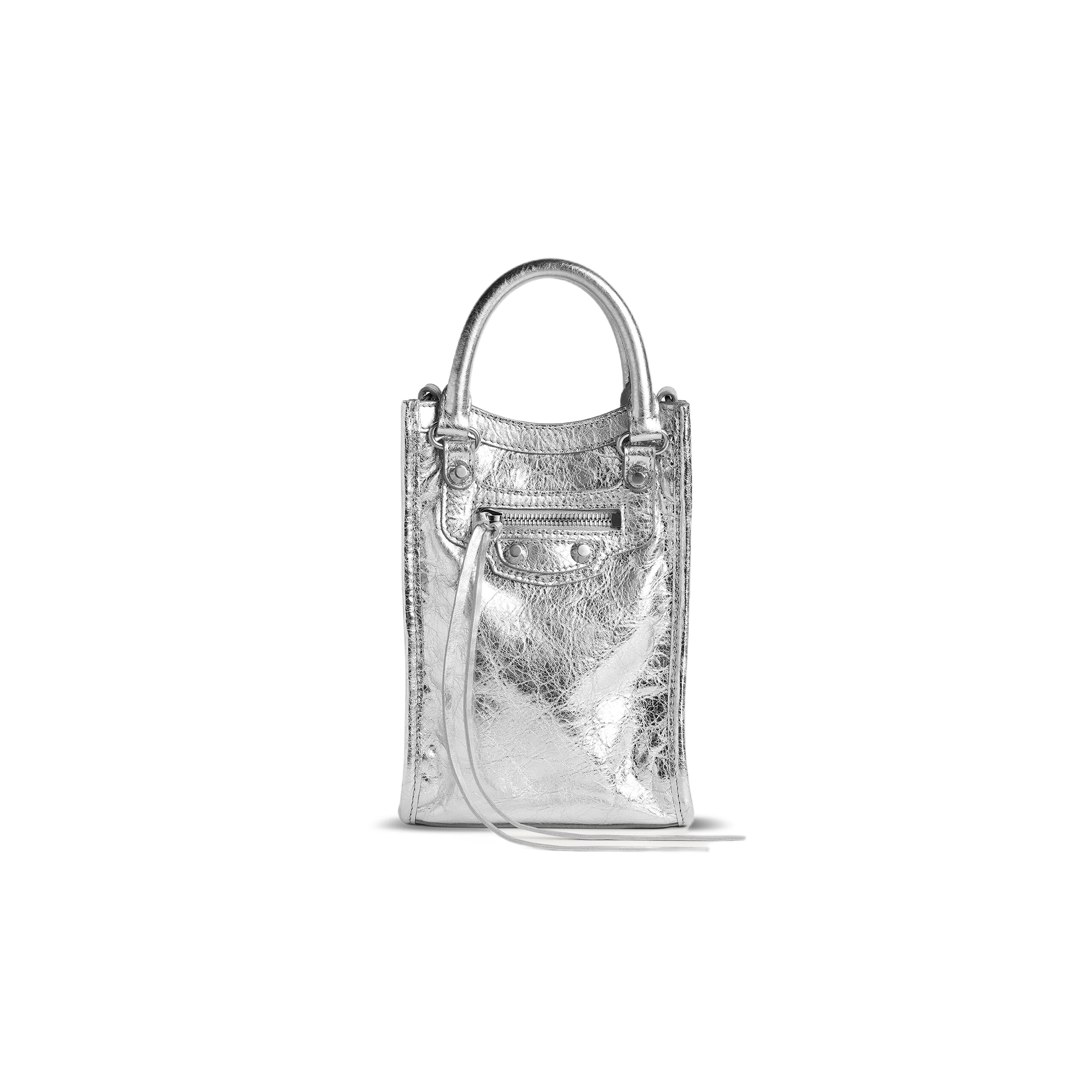 BALENCIAGA WOMEN'S LE CITY TOTE PHONE HOLDER 873426 (20*14*4cm)